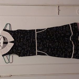 Retrolicious Math Dress XS